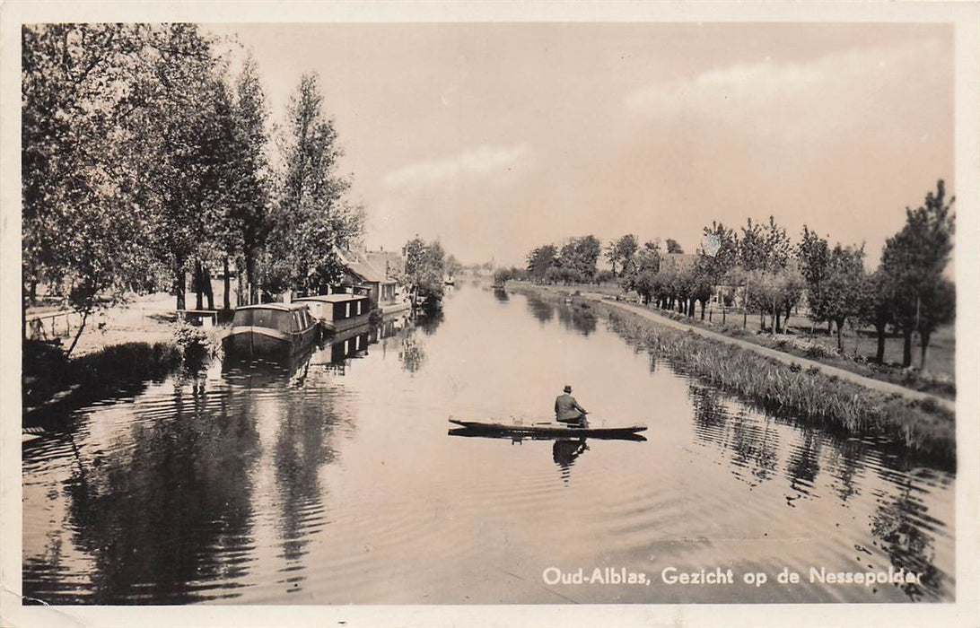 Oud-Alblas Gezicht Op De Nessepolder