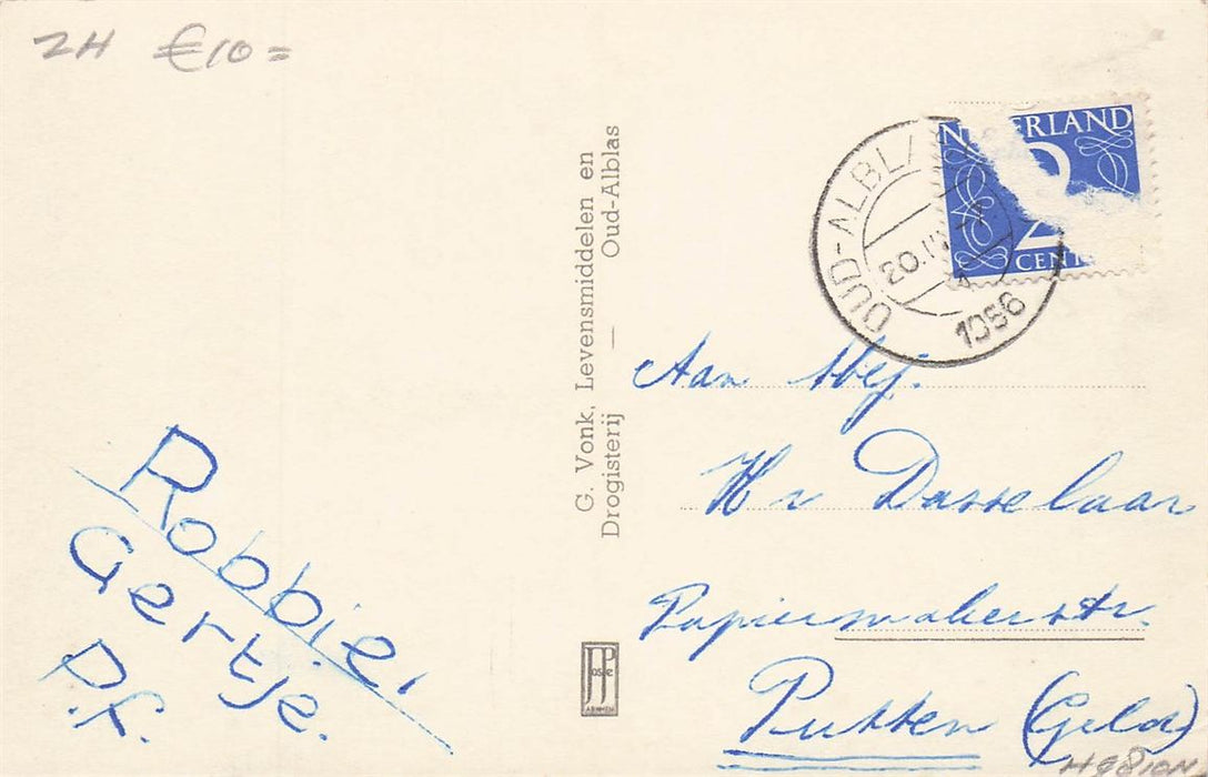 Oud-Alblas Gezicht Op De Nessepolder