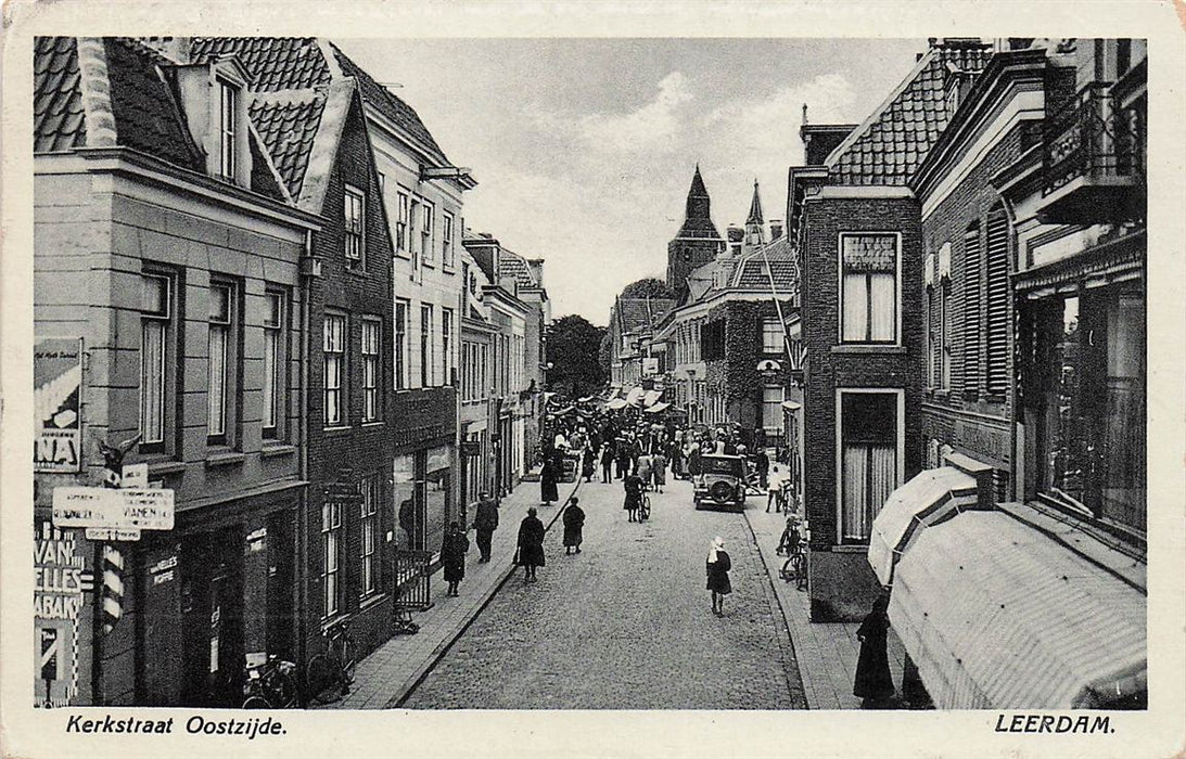 Kerkstraat Oostzijde Leerdam
