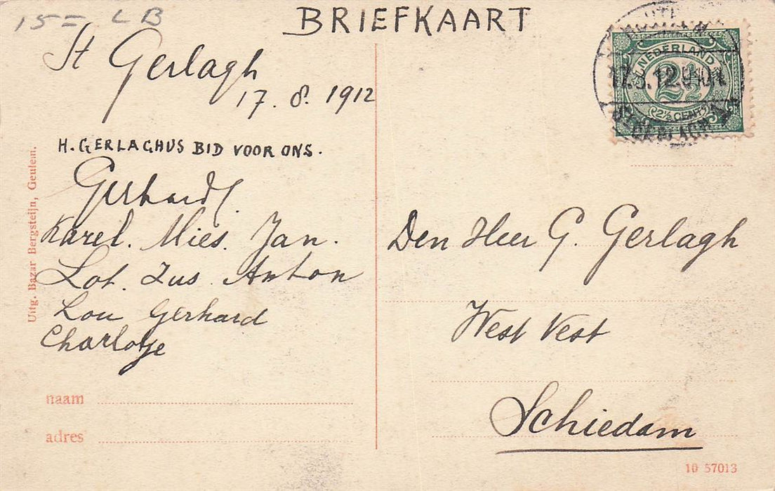 Groet Uit Houthem St Gerlach Kapel Van St Gerlach Met Villa Hotel Cuipers-Linssen