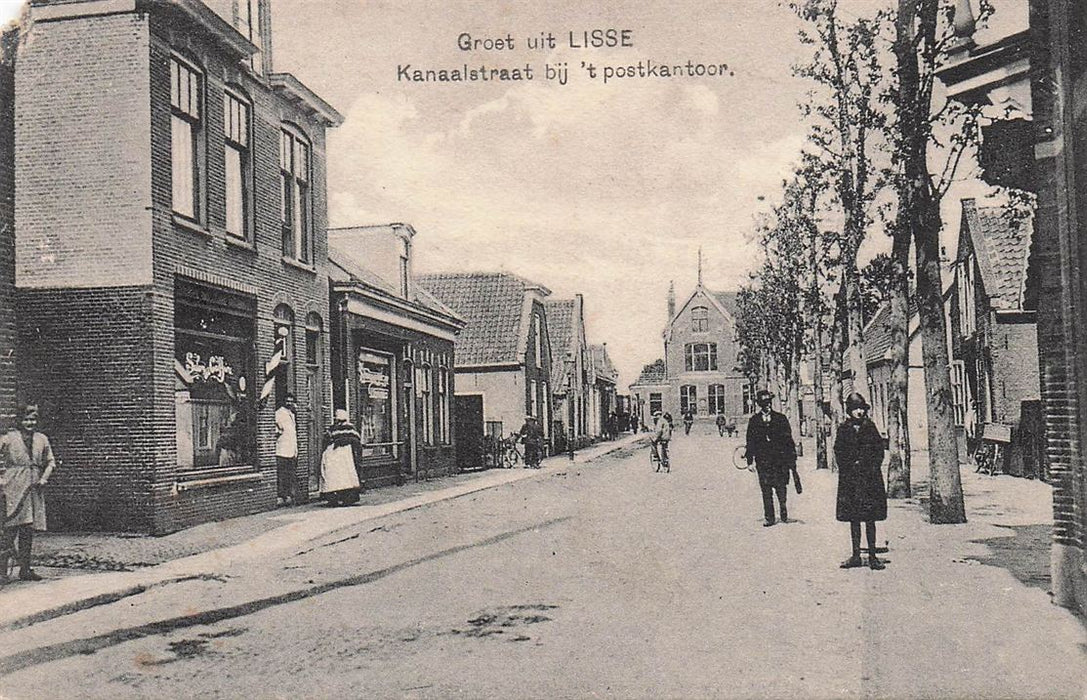 Groet Uit Lisse Kanaalstraat Bij 'T Postkantoor