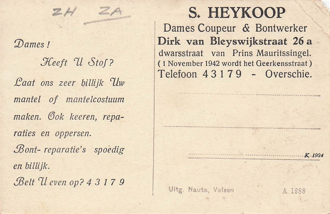 Groet Uit Lisse Kanaalstraat Bij 'T Postkantoor