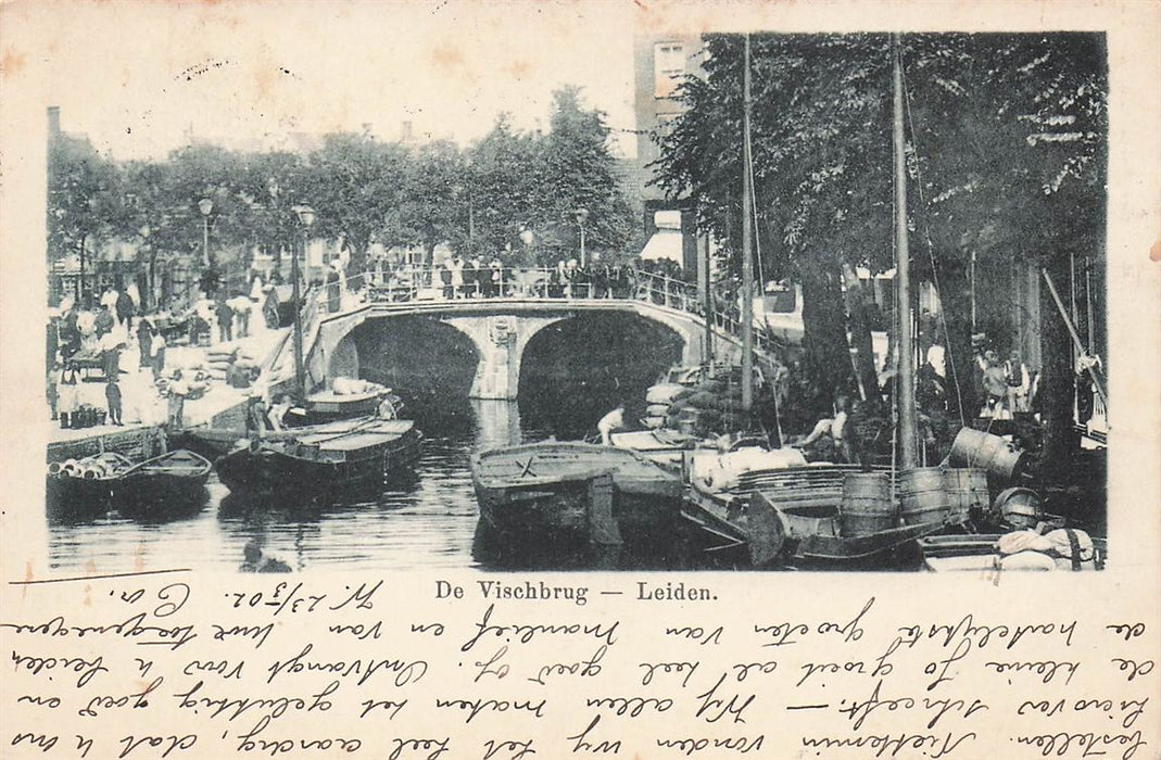 Leiden De Vischbrug