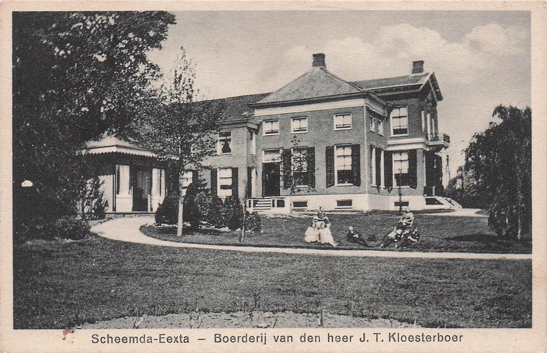 Scheemda-Eexta Boerderij Van Den Heer J T Kloesterboer