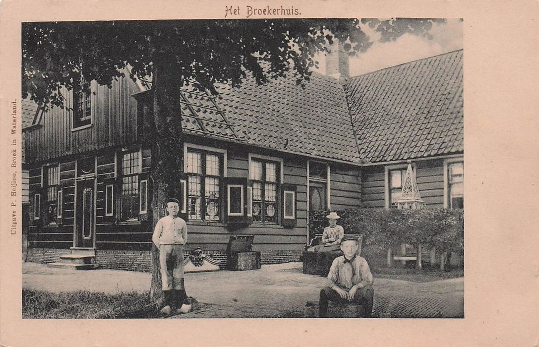 Broek In Waterland Het Broekerhuis