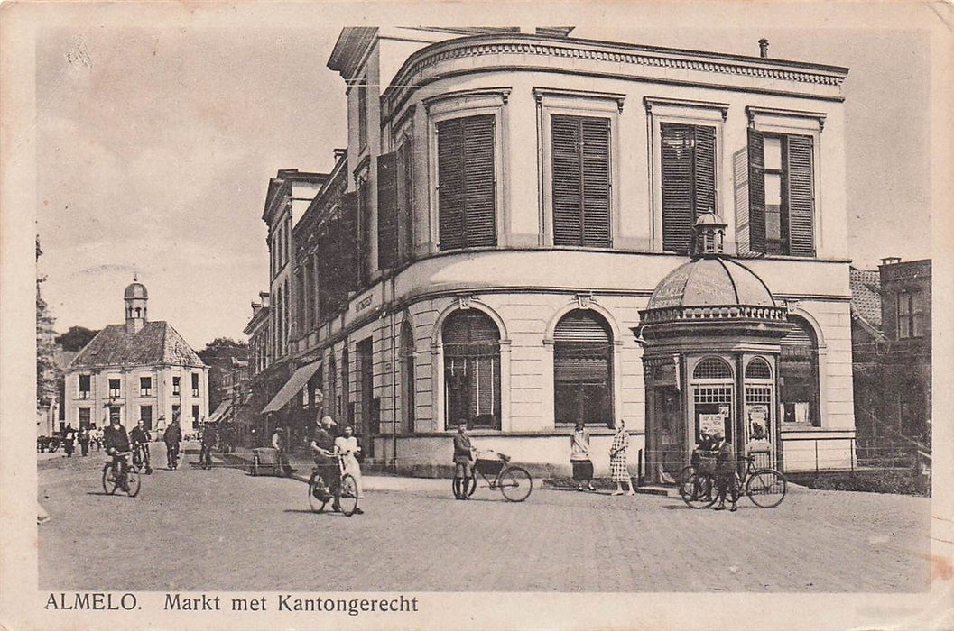 Almelo Markt Met Kantongerecht