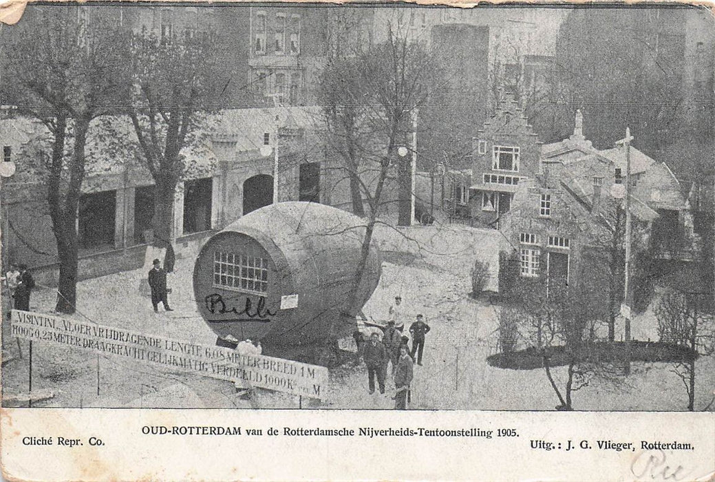 Oud-Rotterdam Van De Rotterdamsche Nijverheids-Tentoonstelling 1905