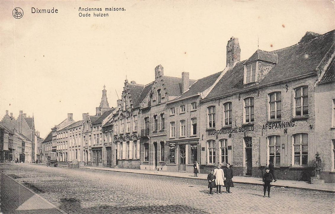 Dixmude Anciennes Maisons Oude Huizen