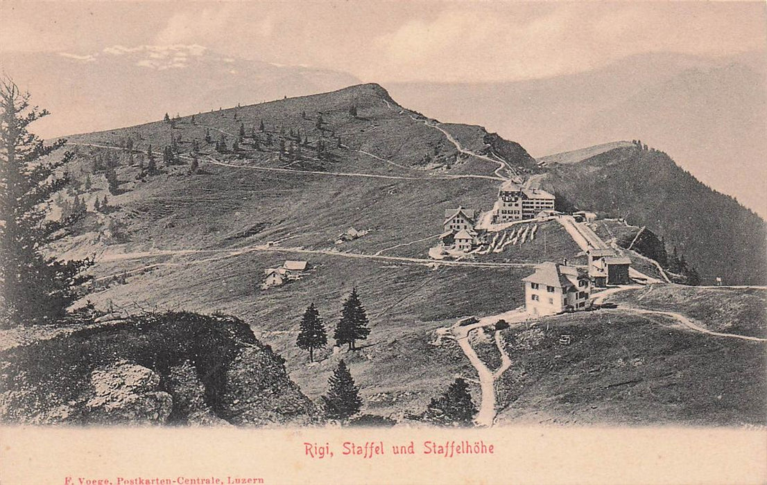 Rigi Staffel Und Staffelhöhe