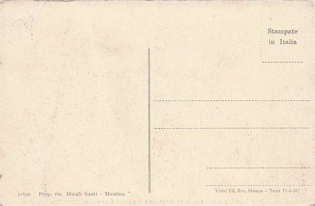 La Catastrofe Di Messina Via Porta Real Basso