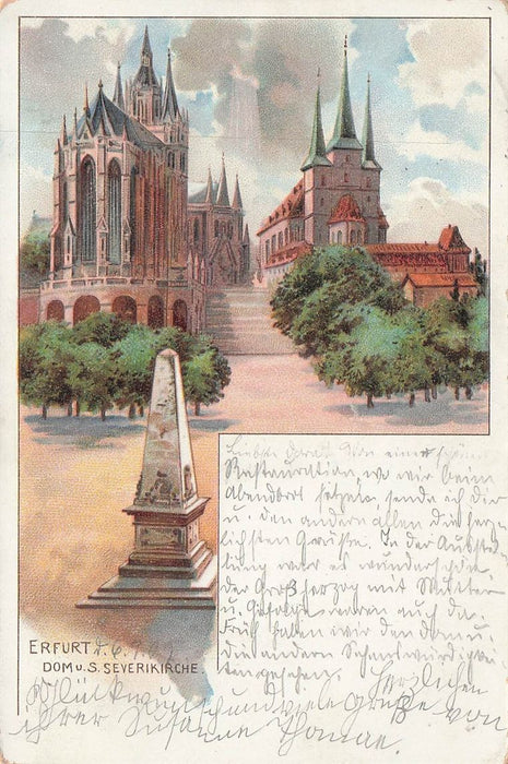 Erfurt Dom Severinkirche