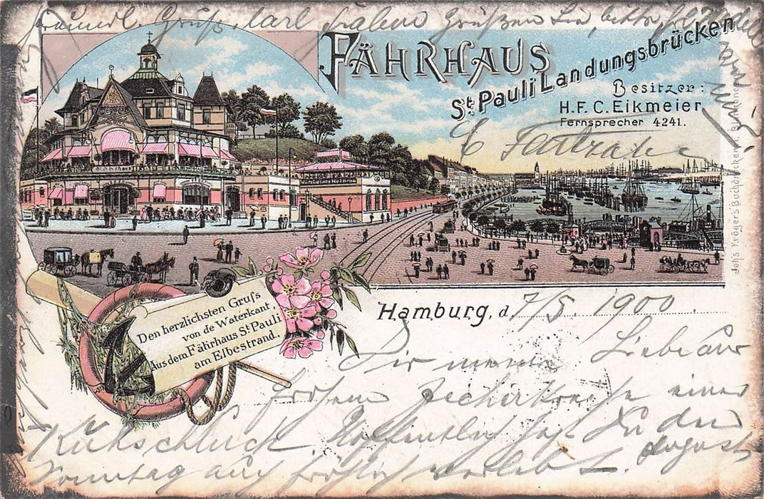 Fährhaus St Pauli Landungsbrücken Hamburg