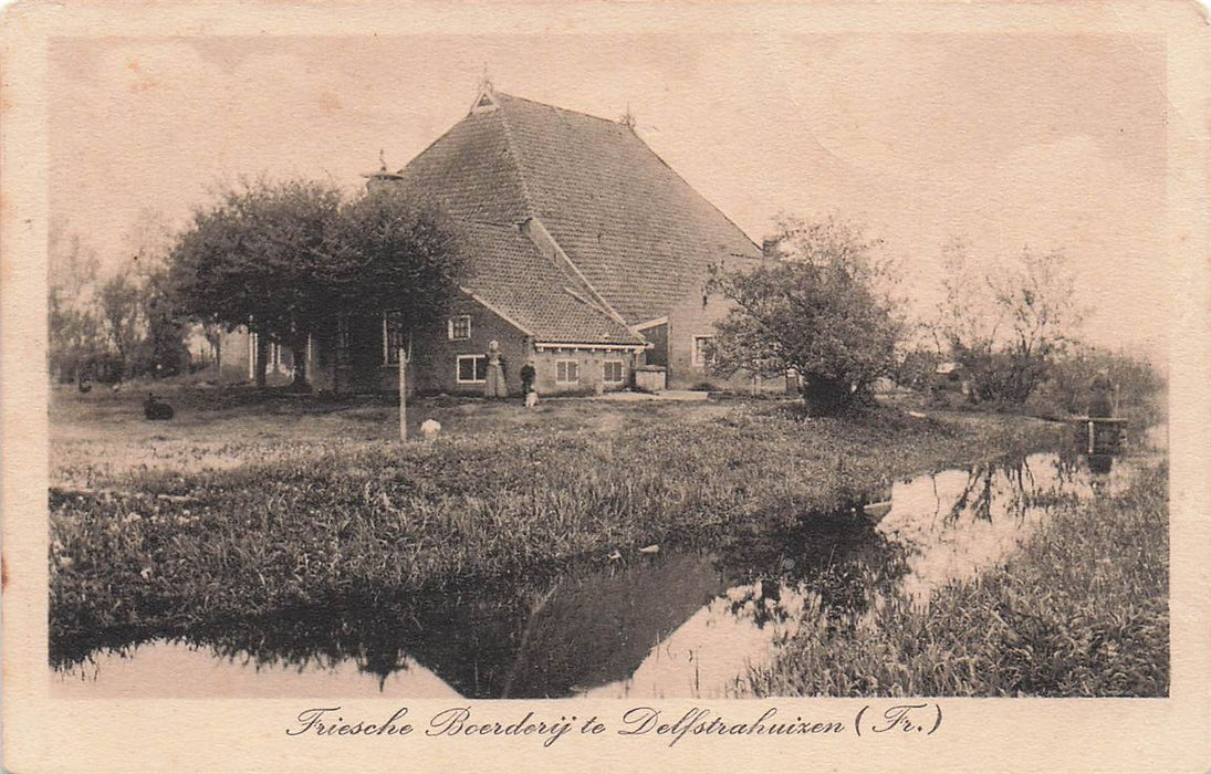 Friesche Boerderij Te Delfstrahuizen (Fr.)