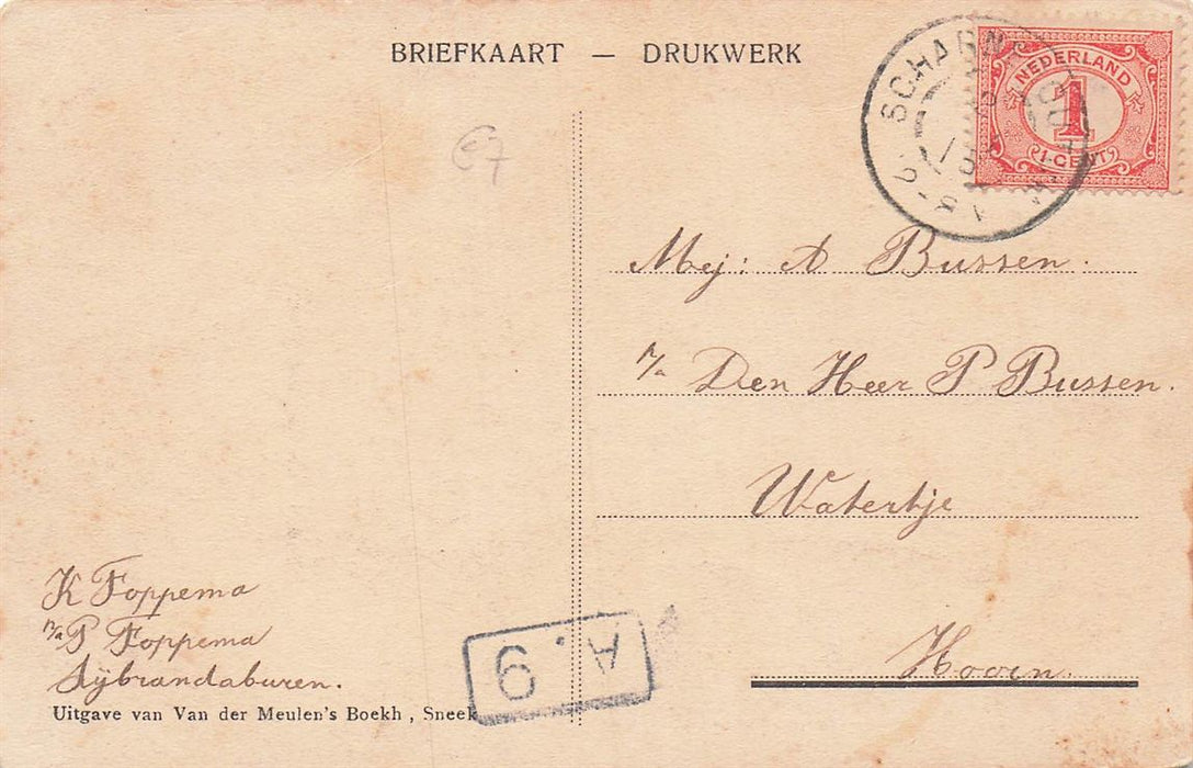 Friesche Boerderij Te Delfstrahuizen (Fr.)