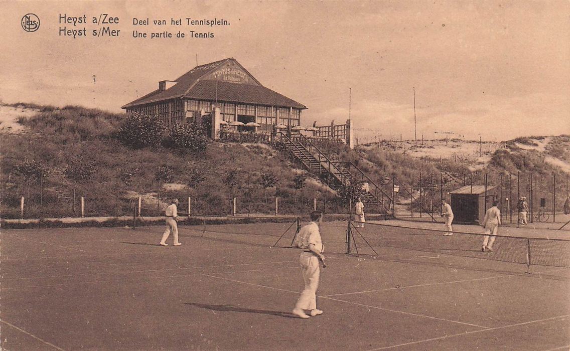 Heyst A/Zee Deel Van Het Tennisplein