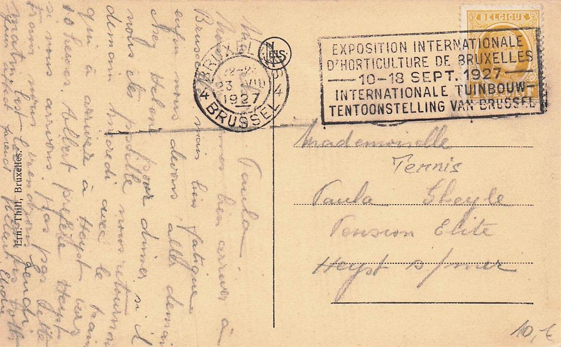 Heyst A/Zee Deel Van Het Tennisplein