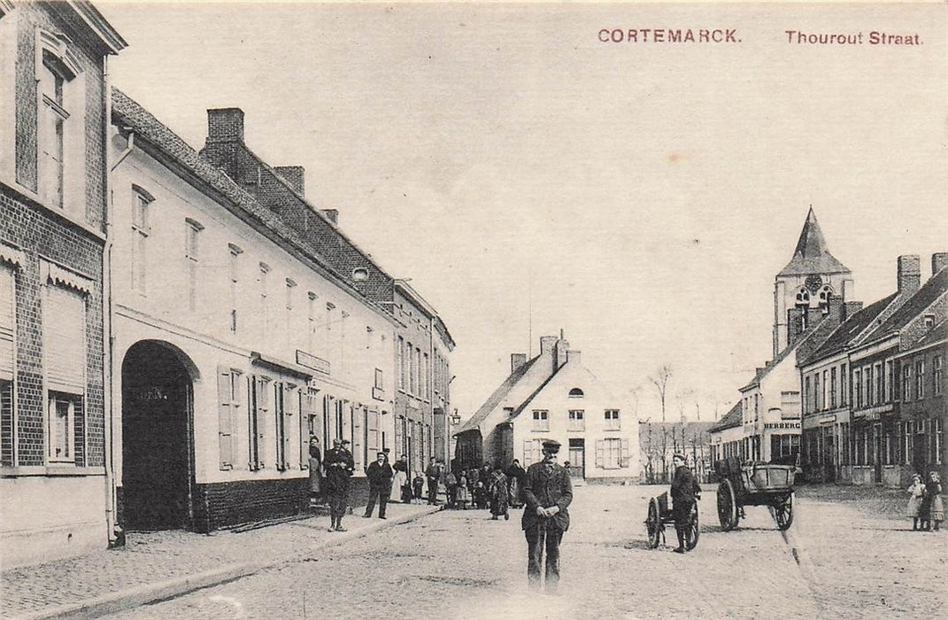Kortemark Cortemarck Thourout Straat