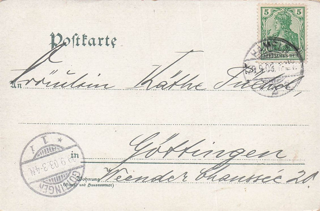 Hameln Bahnhofsplatz Mit Blick Auf Klütthurm