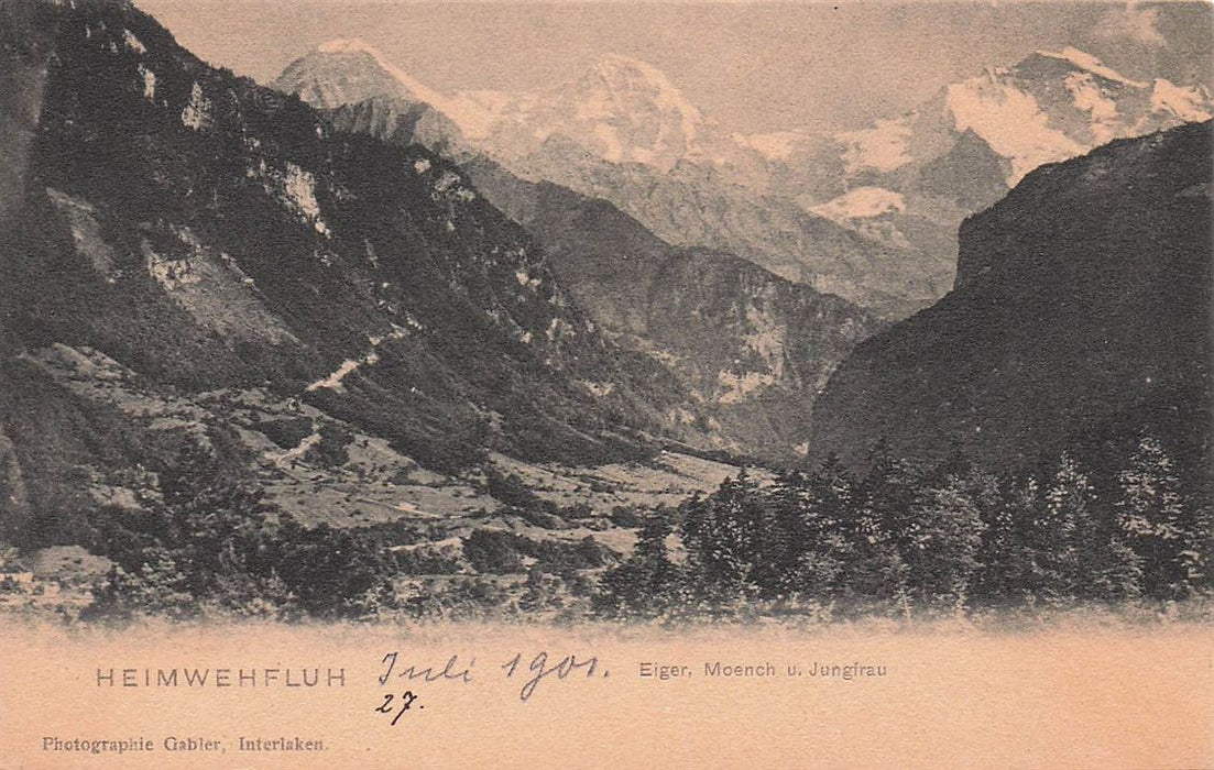 Heimwehfluh Eiger Moench U Jungfrau