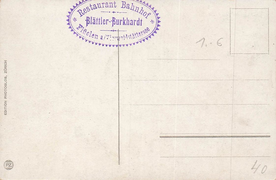 Flüelen Mit Bristenstock