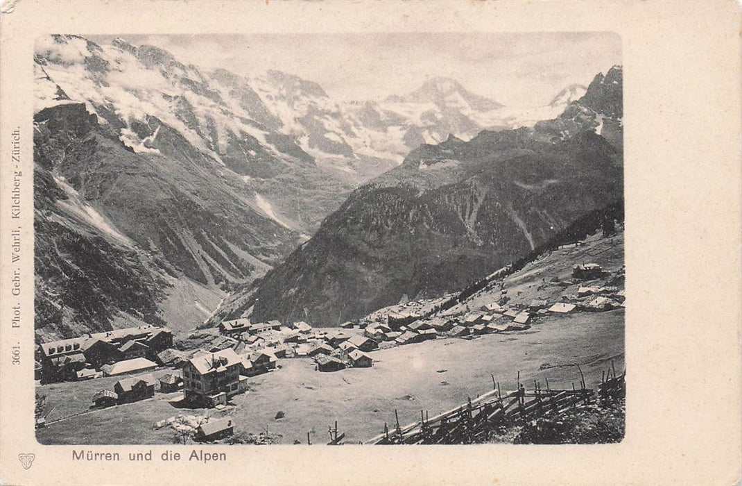 Mürren Und Die Alpen