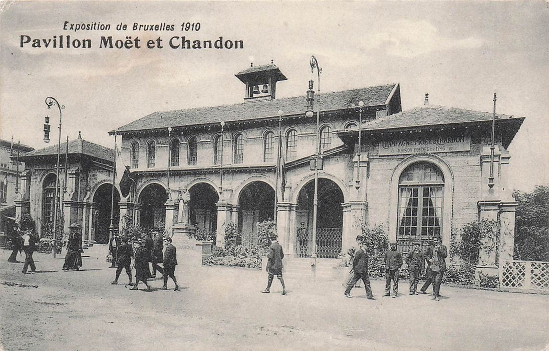 Exposition De Bruxelles 1910 Pavillon Moet Et Chandon