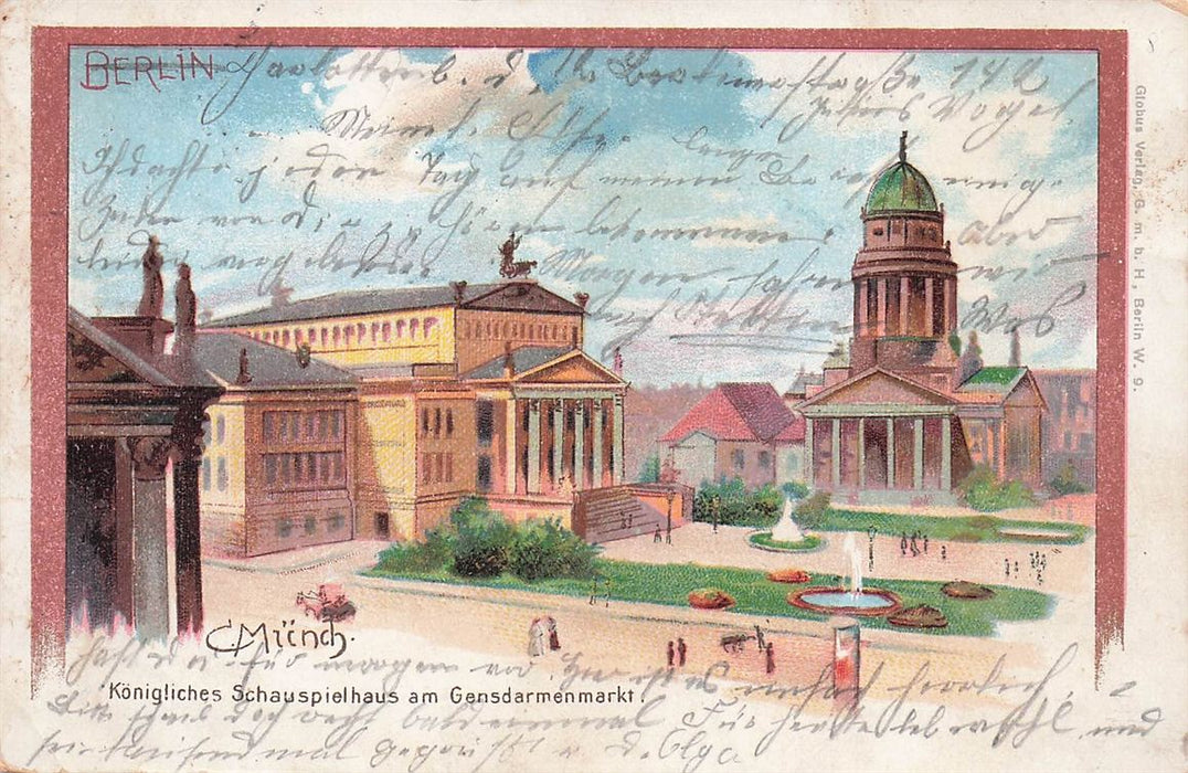 Berlin Königliches Schauspielhaus Am Gendarmenmarkt