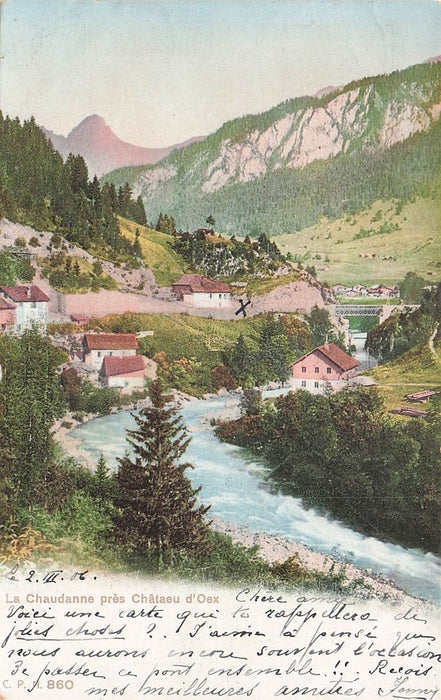 La Chaudanne Près Chateau D'Oex