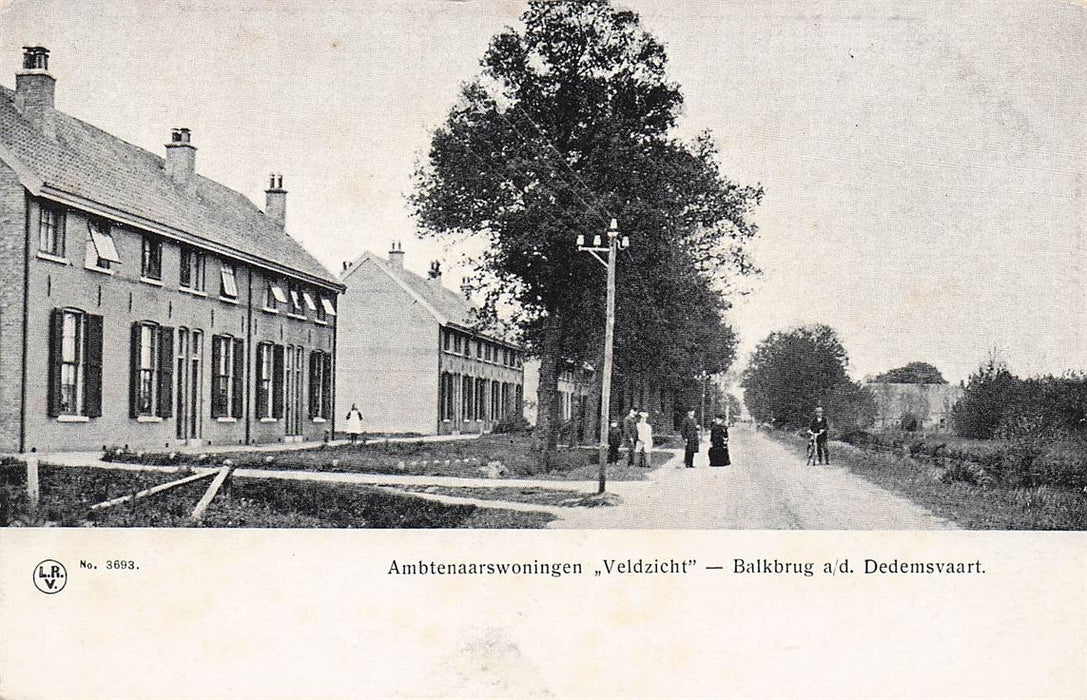 Ambtenaarswoningen Veldzicht Balkbrug A/D Dedemsvaart