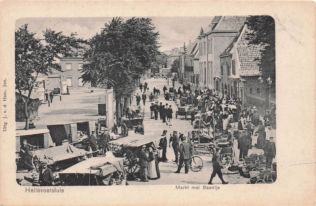 Markt Met Baantje Hellevoetsluis
