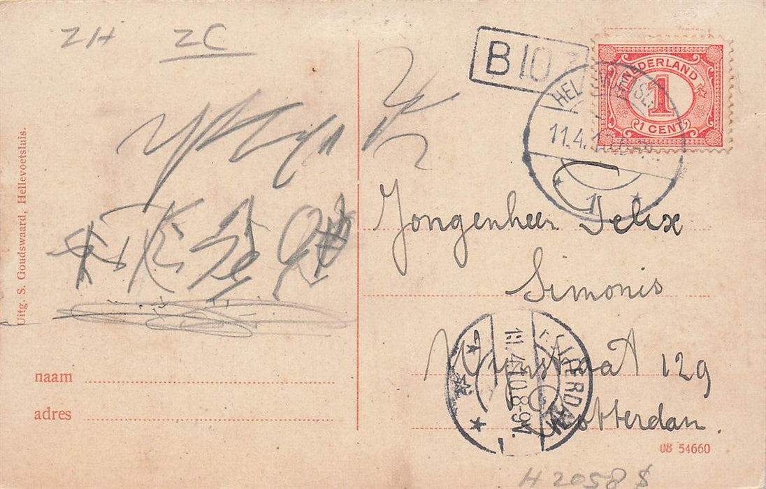 Hellevoetsluis Markt Met Oostzanddijk