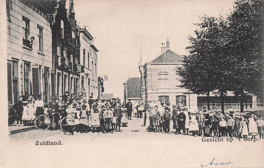 Zuidland Gezicht Op T Dorp
