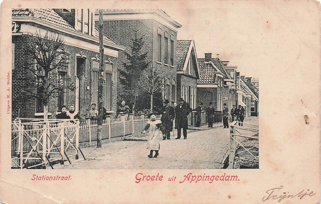 Stationstraat Groete Uit Appingedam