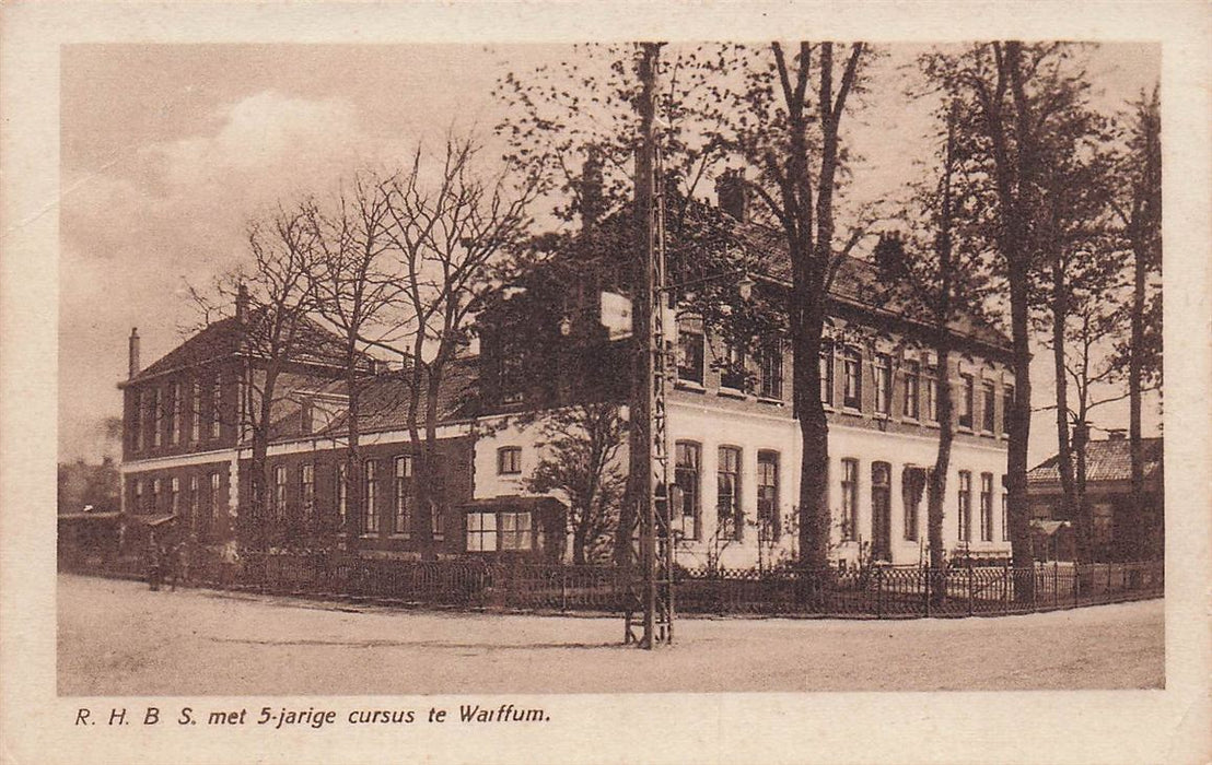 R H B S Met 5-Jarige Cursus Te Warffum