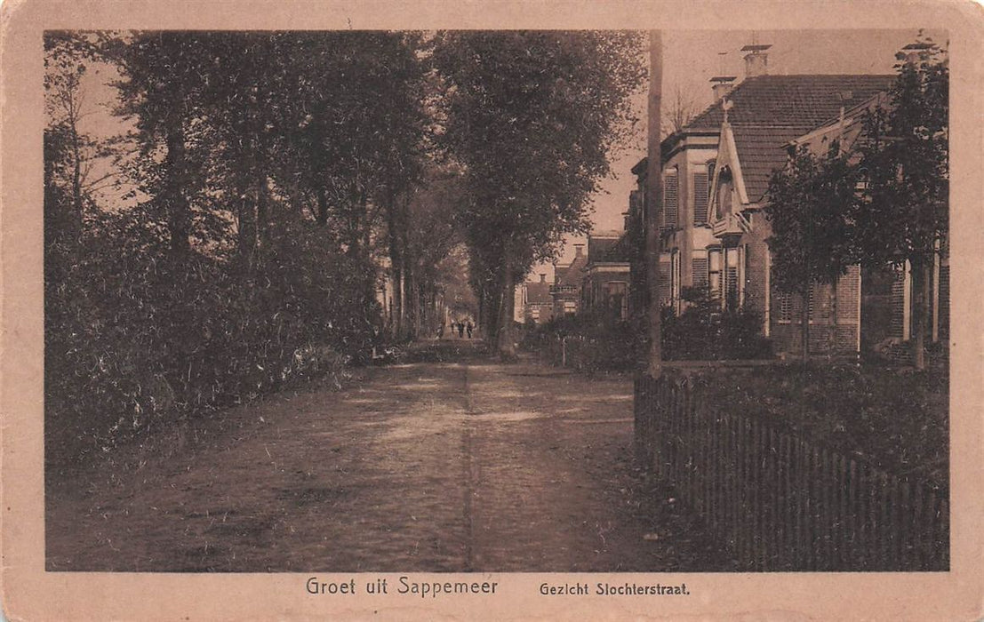 Groet Uit Sappemeer Gezicht Slochterstraat