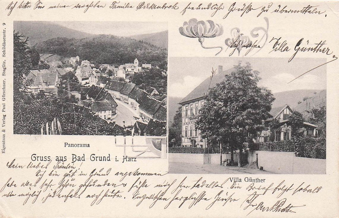 Gruss Aus Bad Grund I Harz