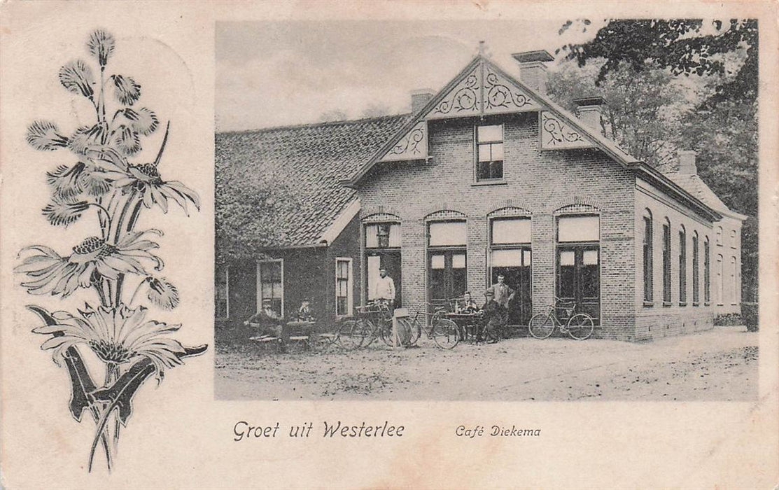 Groet Uit Westerlee Cafe Diekema