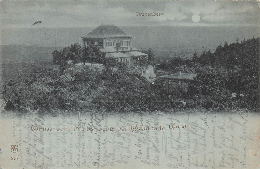 Gruss Vom Stubenberg Bei Gernrode Harz