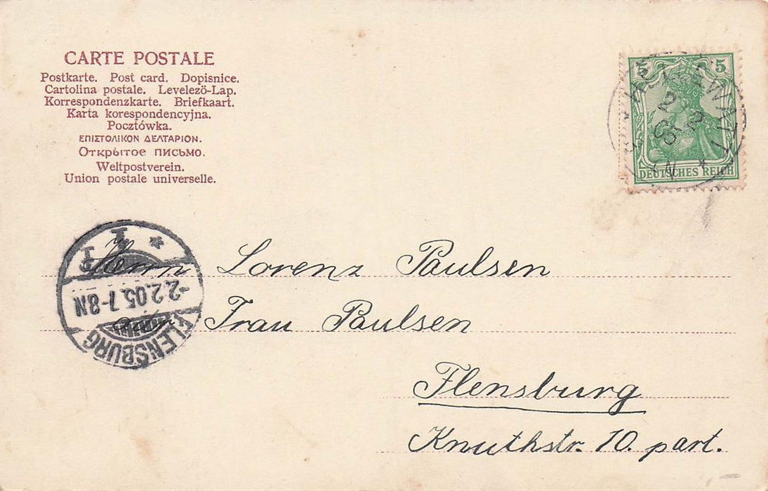 Rathausstrasse Flensburg