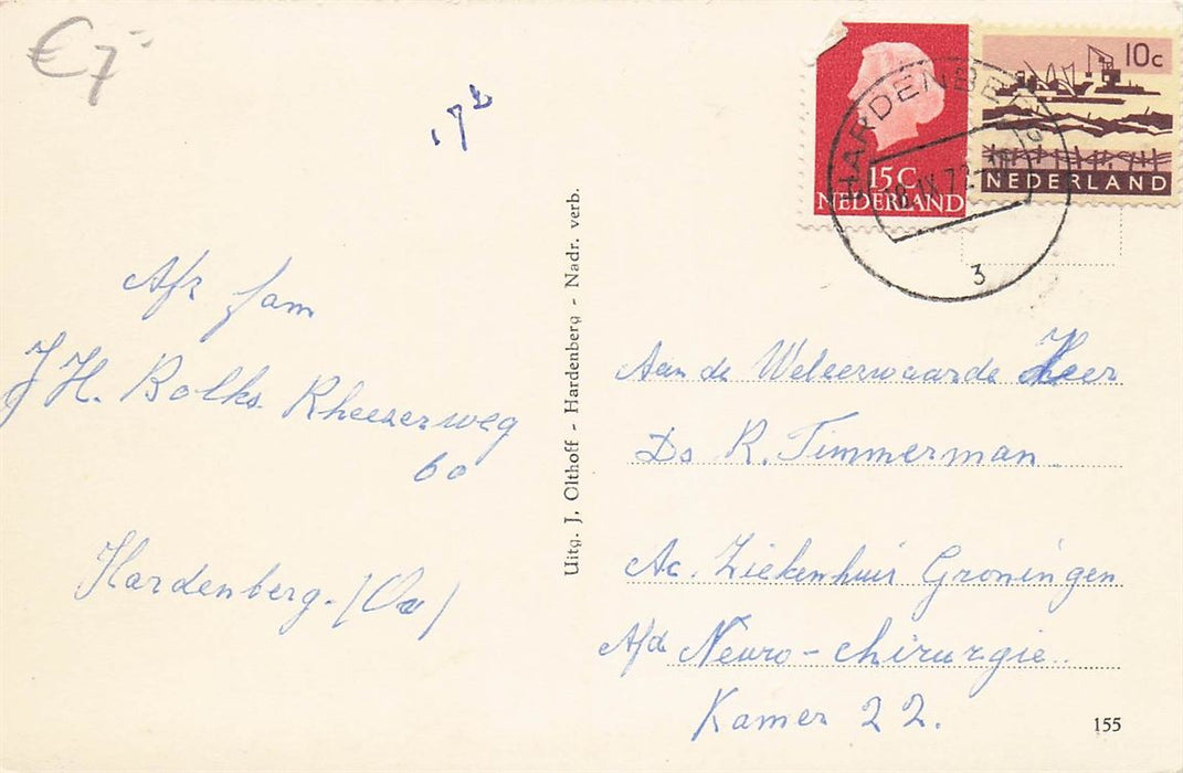 Hardenberg Burgem Bramerstraat