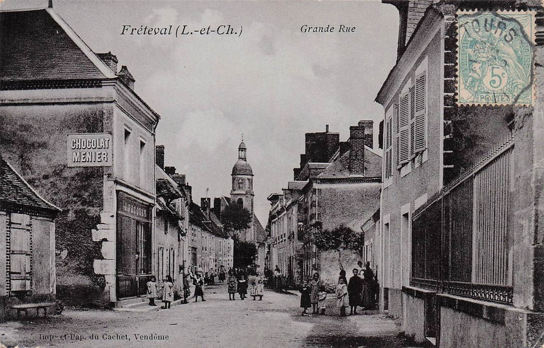 Freteval (L.-Et-Ch.) Grande Rue