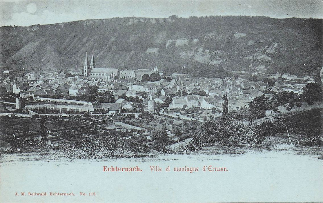 Echternach Ville Et Montagne D'Ernzen