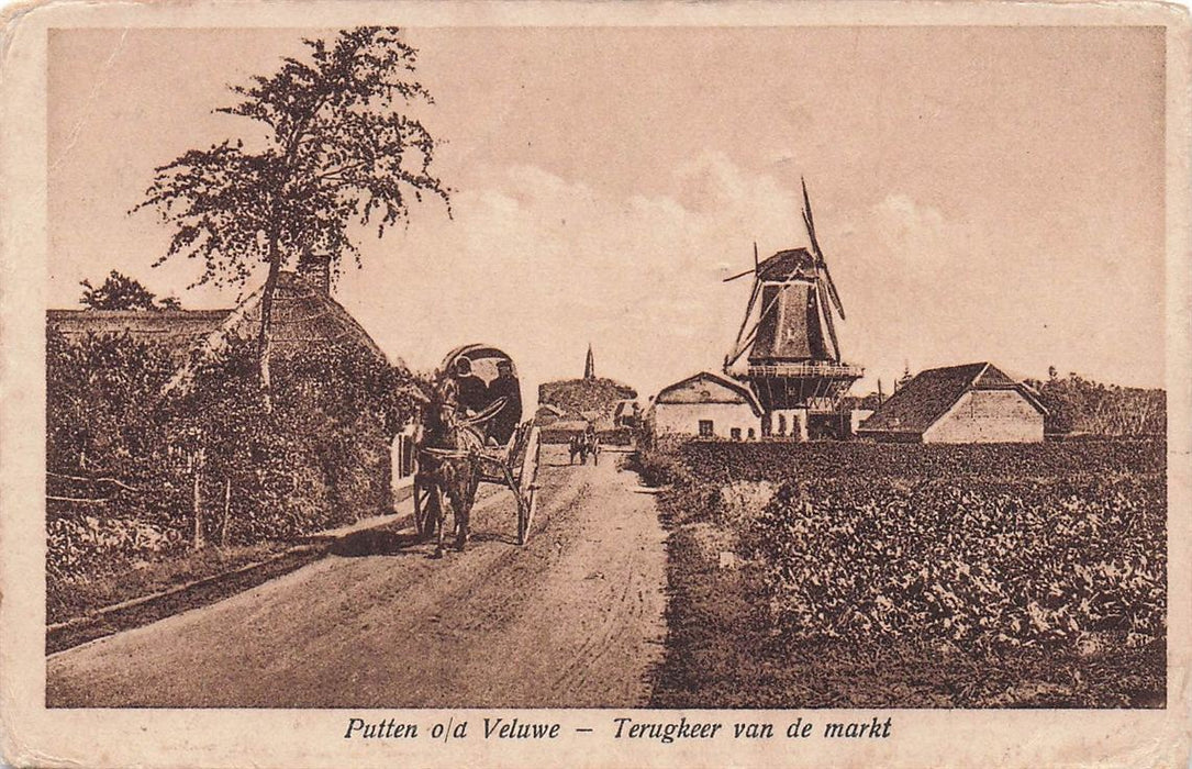 Putten O D Veluwe Terugkeer Van De Markt
