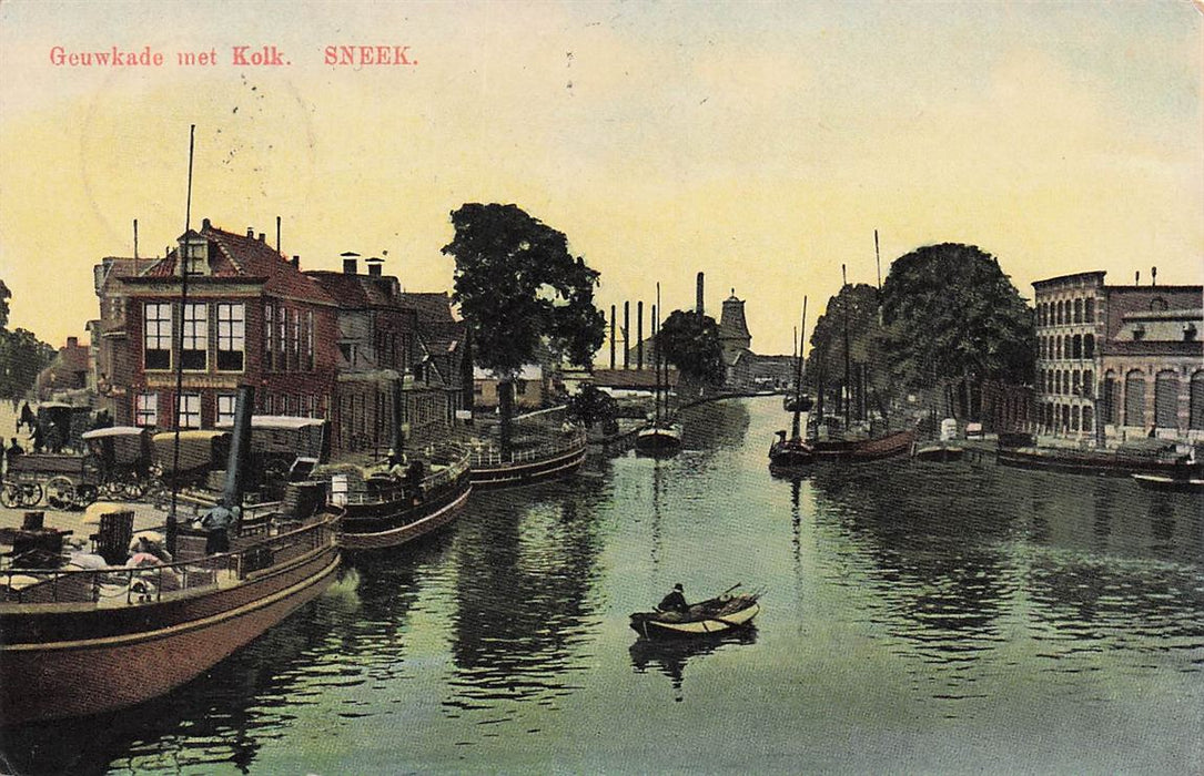 Geuwkade Met Kolk Sneek