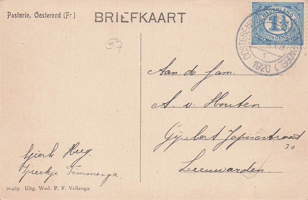 Pastorie Oosterend (Fr.)
