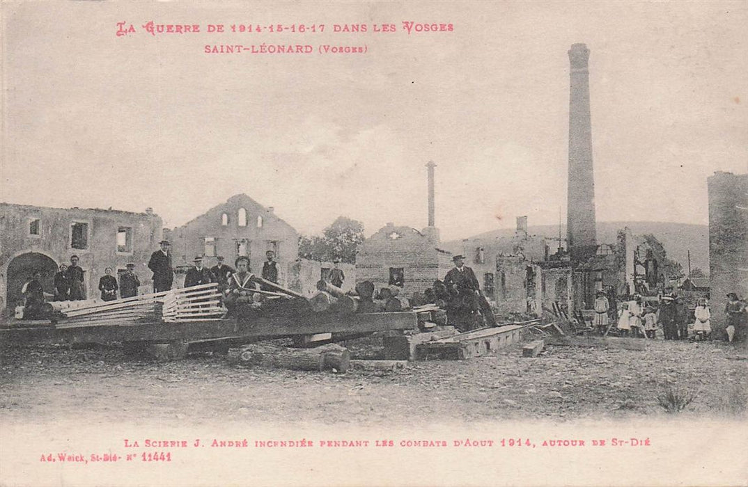 Saint-Leonard (Vosges) La Scierie