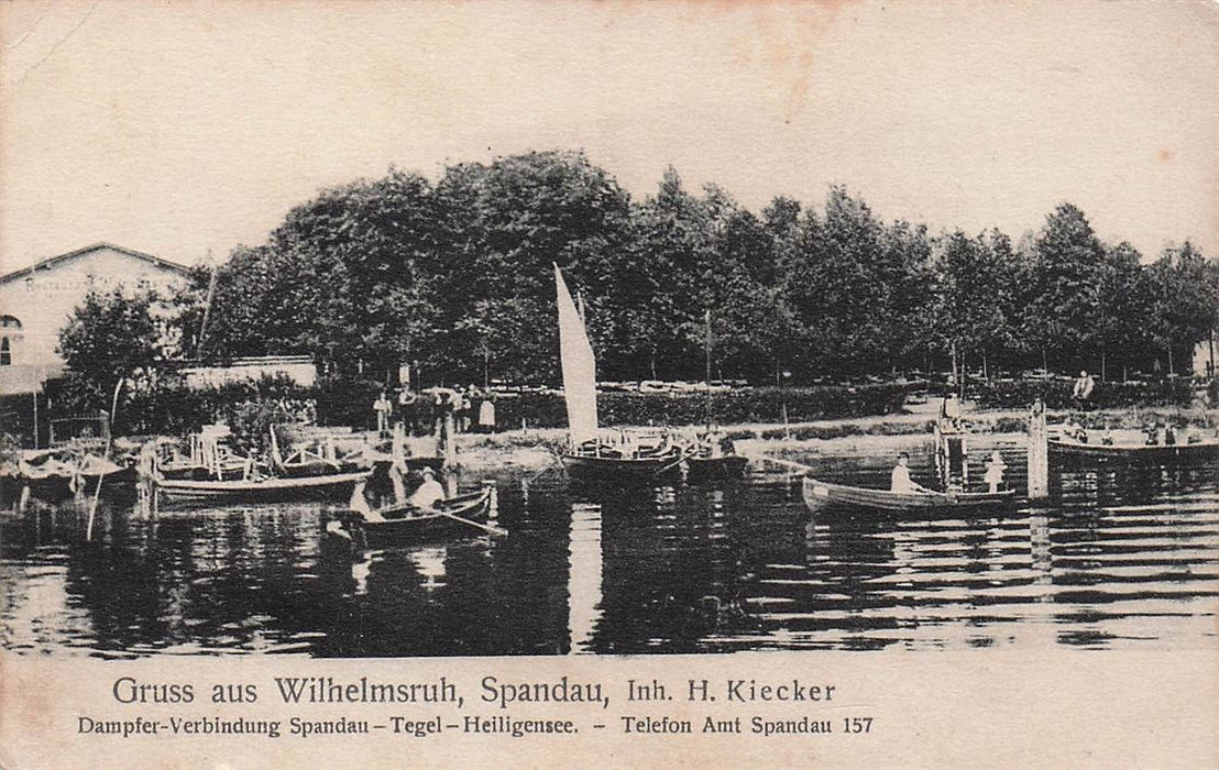 Gruss Aus Wilhelmsruh Spandau