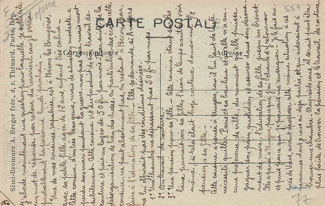 Nangis (S.-Et-M.) Le Faubourg De Melun