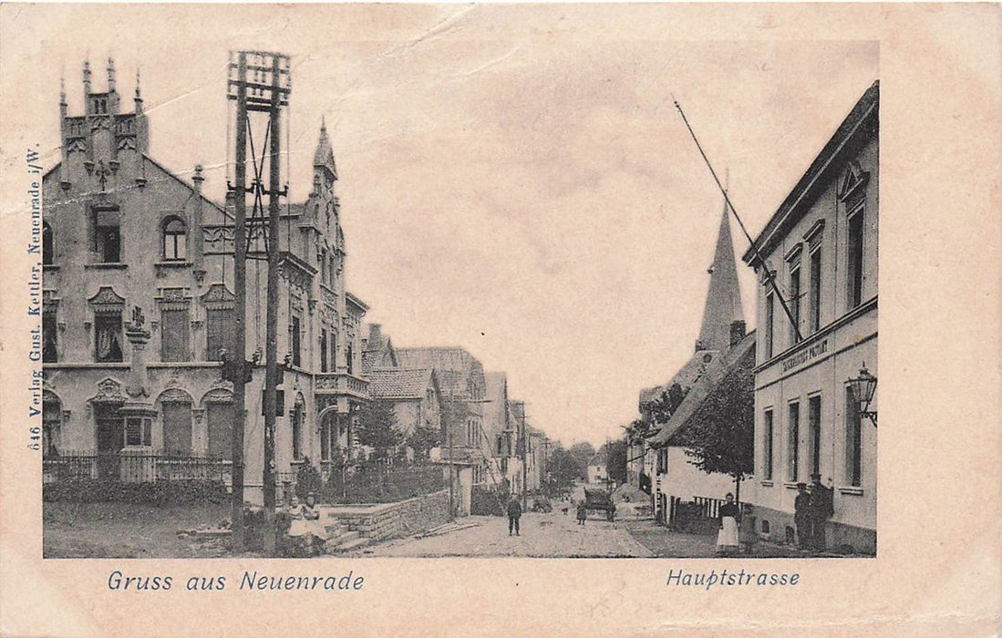 Gruss Aus Neuenrade Hauptstrasse