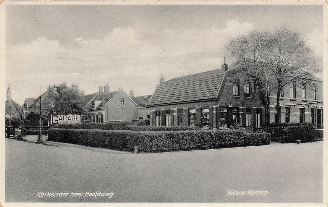Nieuw Vennep Kerkstraat Hoek Hoofdweg